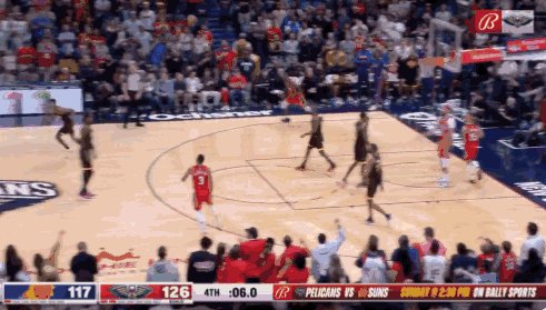 锡安再砍35分带队双杀太阳 鹈鹕7连胜稳坐西部第1